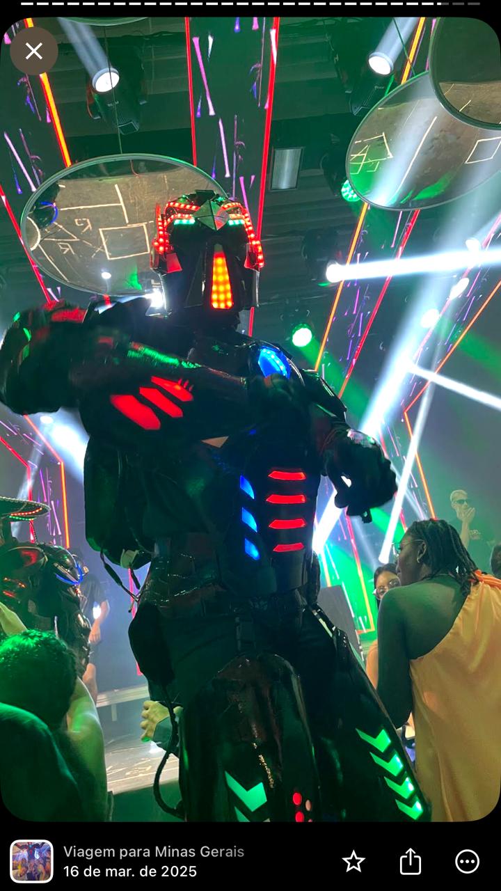 Robô de LED Mandala - Mandala Eventos