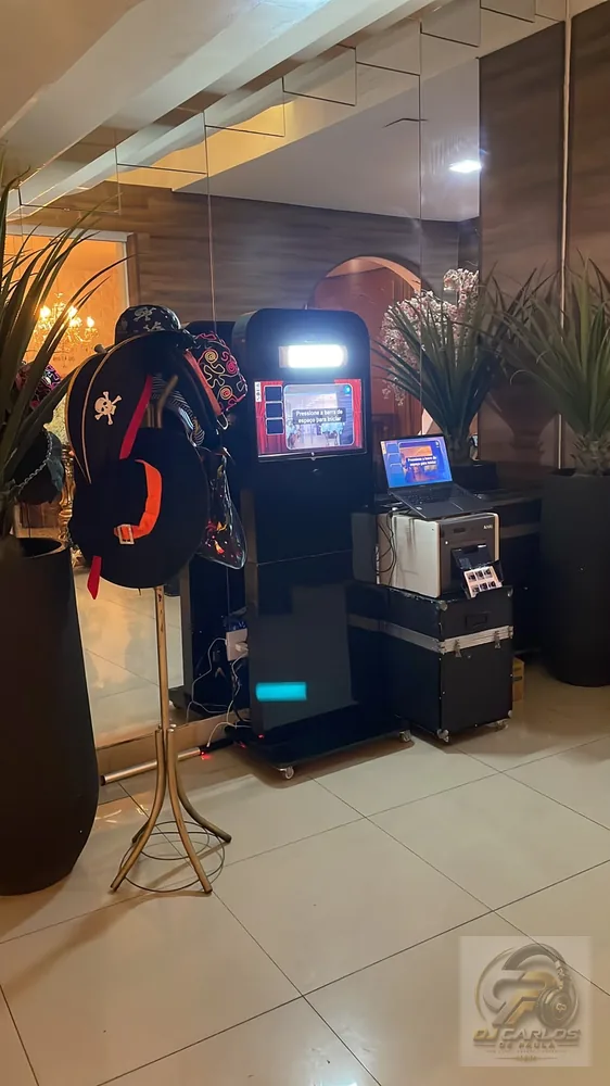 Totem Fotográfico para Eventos - Mandala Eventos