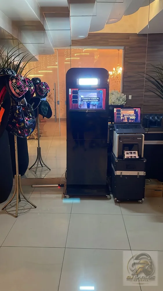 Totem Fotográfico para Eventos - Mandala Eventos